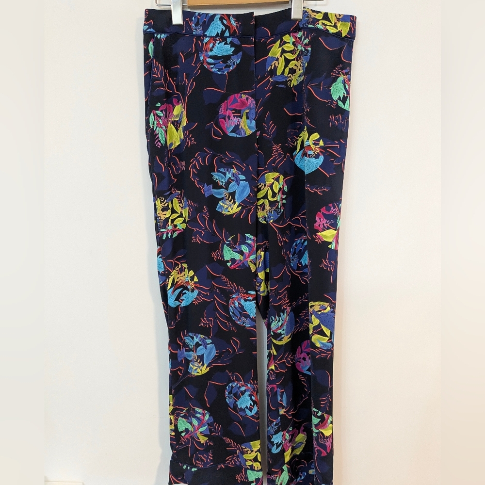 Marc Cain floral print lightweight pants Sz 8 - Picture 2 of 11